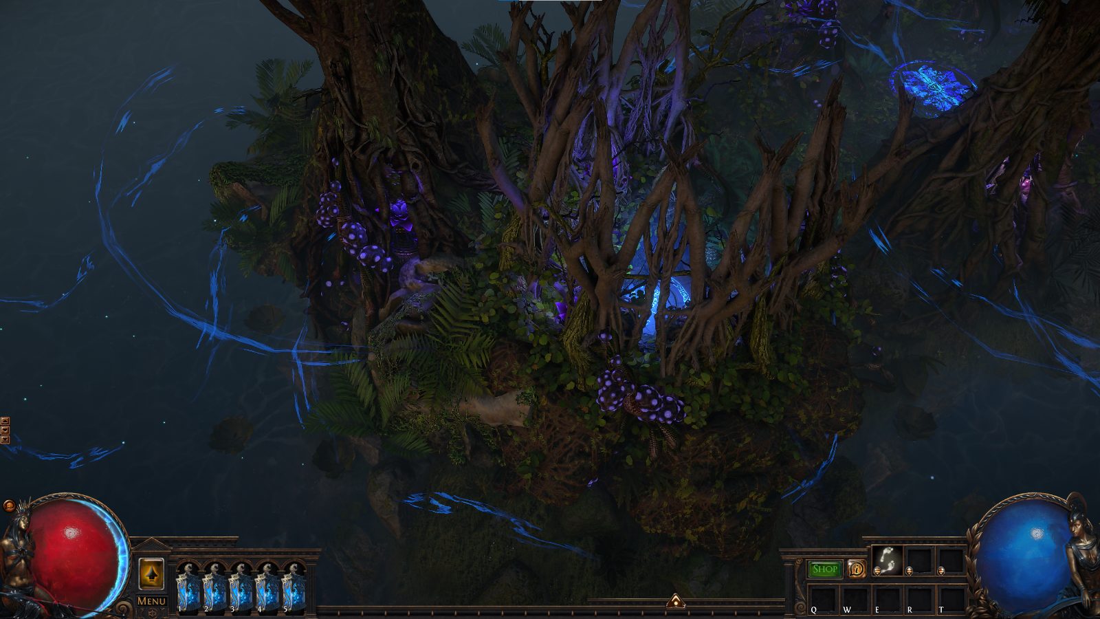 Ardenweald (World of Warcraft style) 💫, a Path of Exile 1 hideout built in Timekeeper's Hideout by arthur-von-schreyer - screenshot 2