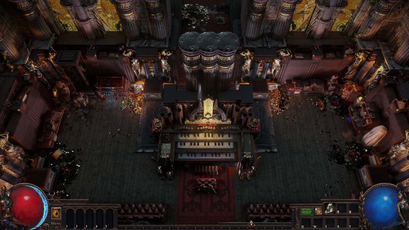 Astral Hold 🎹, a Path of Exile 1 hideout built in Atlas Hideout by arthur-von-schreyer