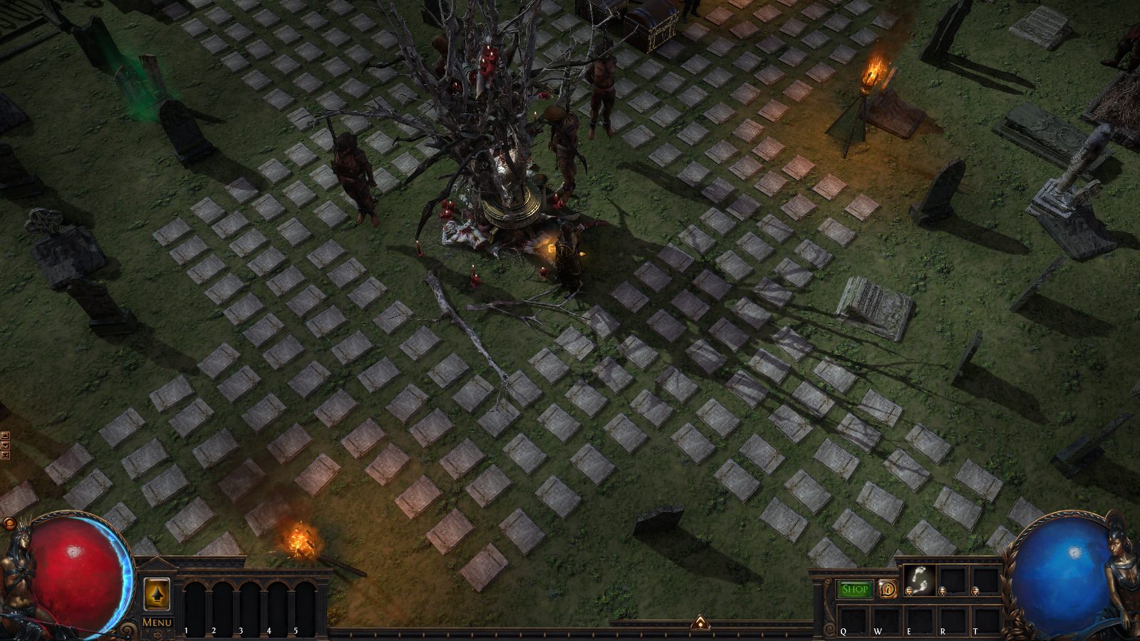 Blood Raven (Diablo 2 style) 🩸, a Path of Exile 1 hideout built in Celestial Nebula Hideout by arthur-von-schreyer