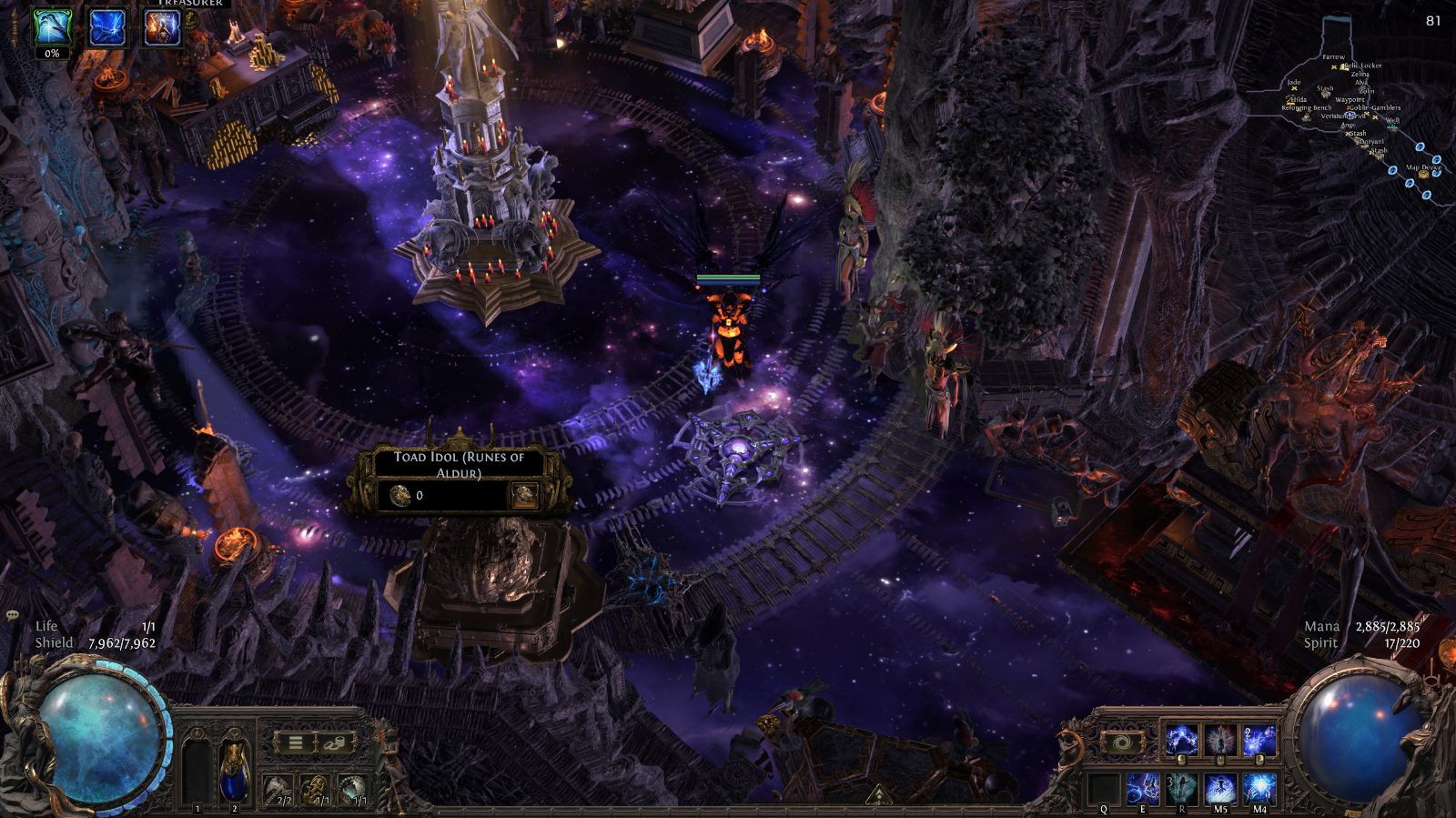 Celestial Twisted (Xesth boss) Hideout, a Path of Exile 2 hideout built in Twisted Hideout by gabbany
