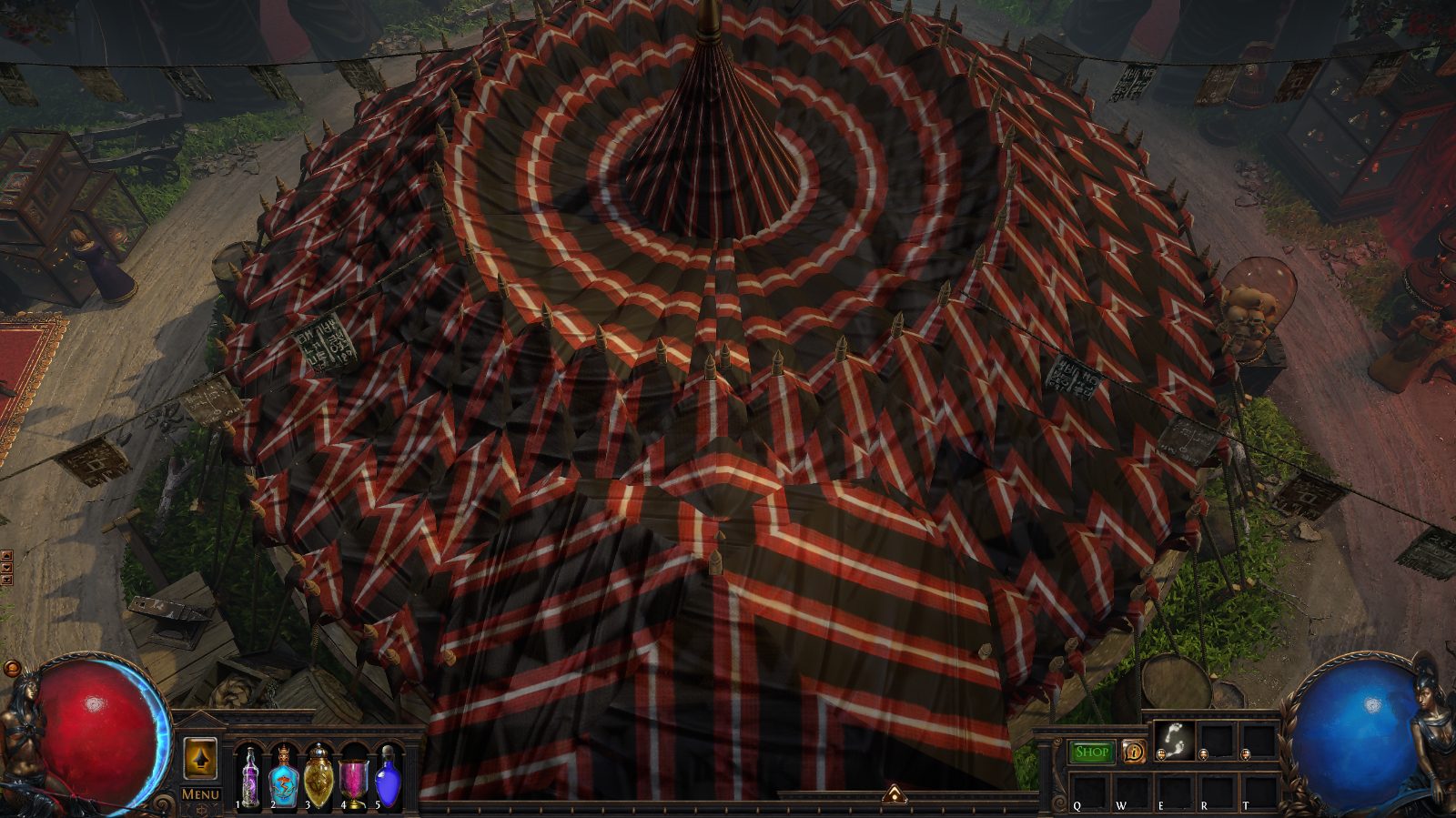 Circus 🤡, a Path of Exile 1 hideout built in Vast Plains Hideout by arthur-von-schreyer