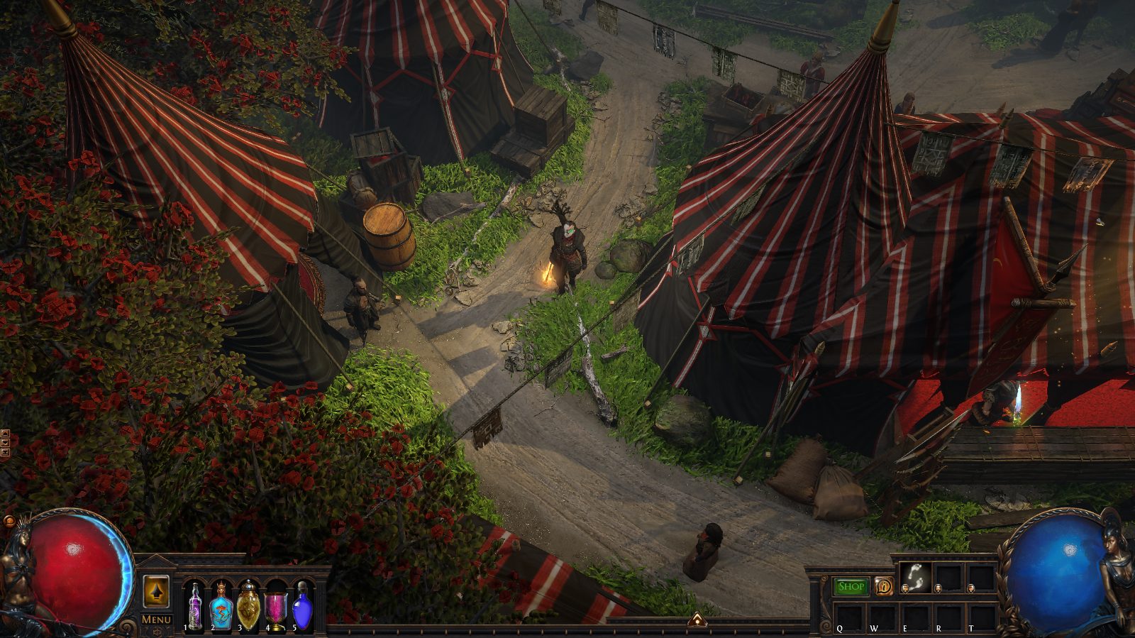Circus 🤡, a Path of Exile 1 hideout built in Vast Plains Hideout by arthur-von-schreyer - screenshot 2