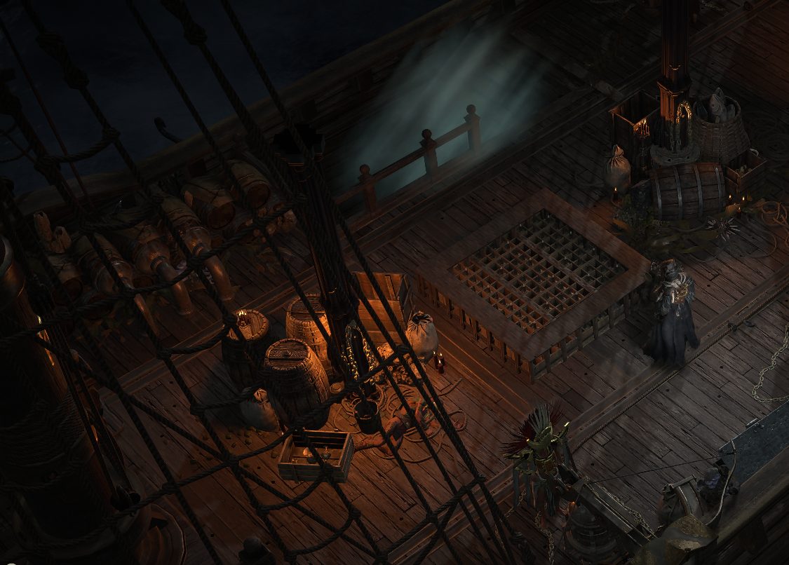 Dead Man’s Curse, a Path of Exile 2 hideout built in The Sovereign Hideout by poecribs