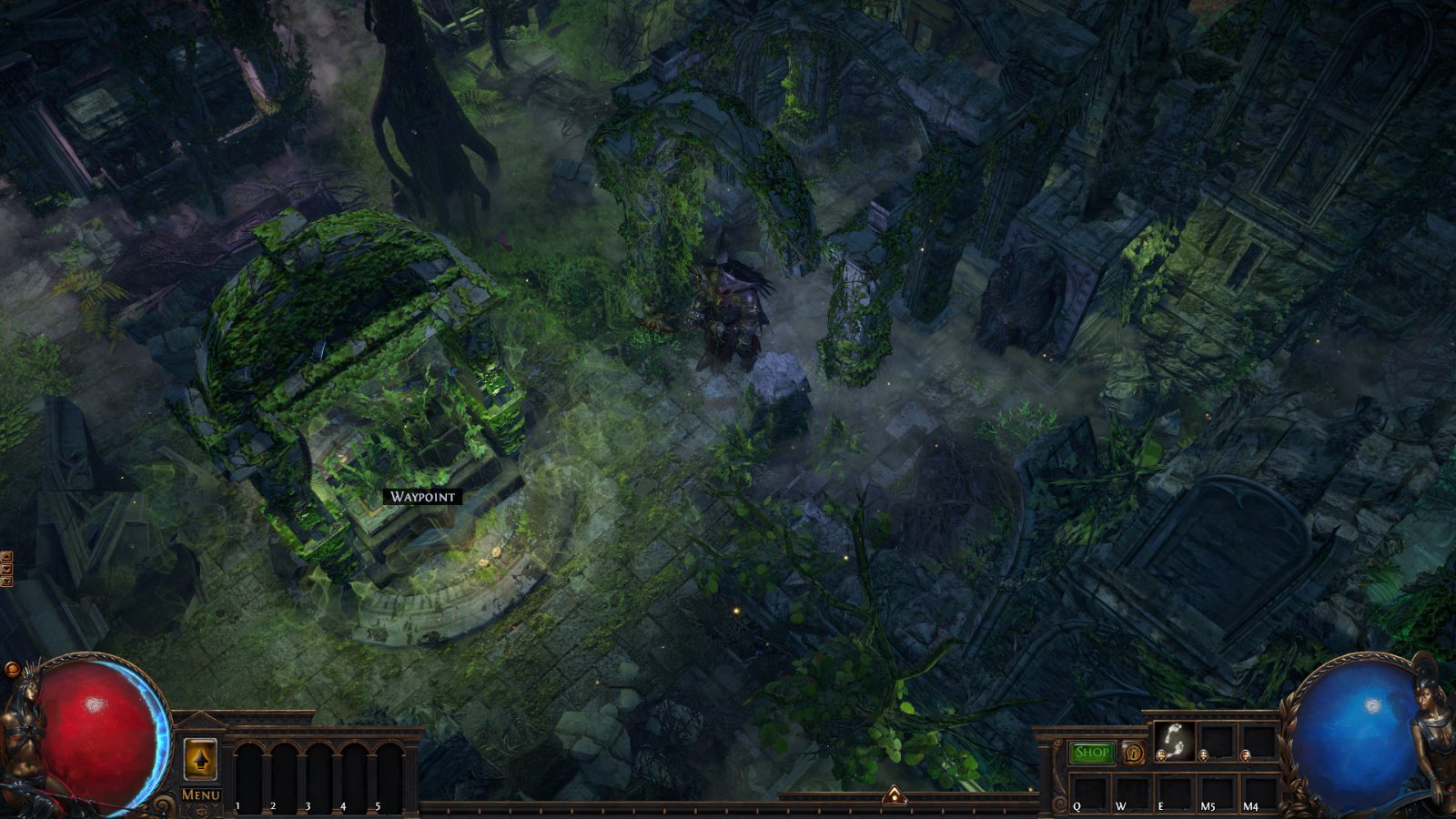Hallowed Grotto - Full, a Path of Exile 1 hideout built in Luxurious Hideout by searscatalog