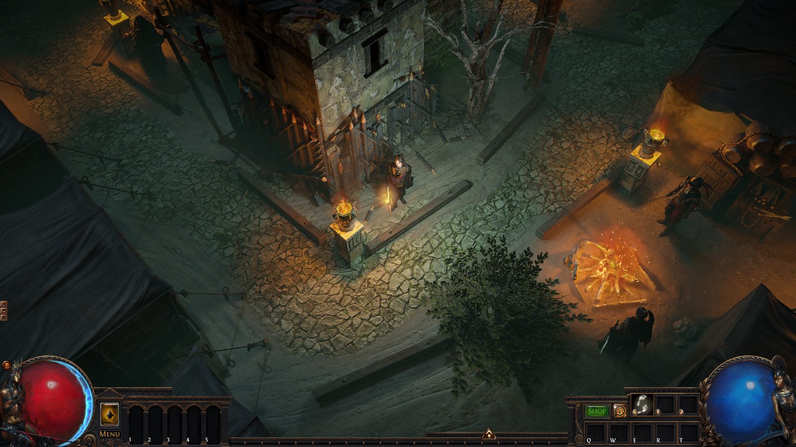 Harrogath (Diablo 2 style) 🏰, a Path of Exile 1 hideout built in Infinite Abyss Hideout by arthur-von-schreyer - screenshot 3