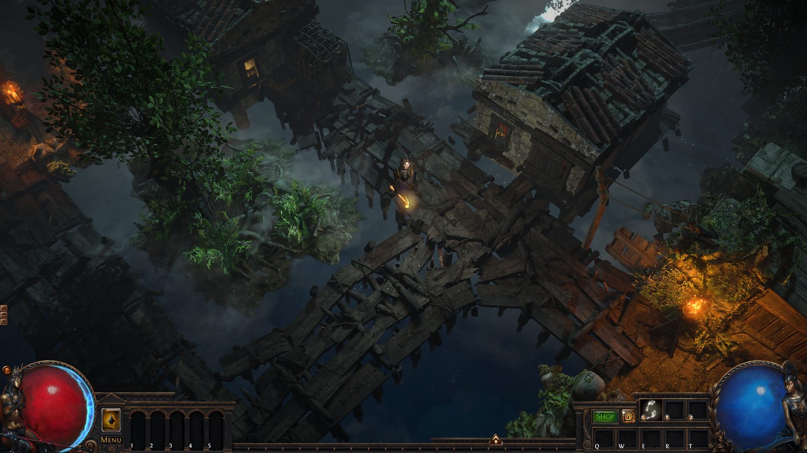 Kurast Docks (Diablo 2 style) ⛺, a Path of Exile 1 hideout built in All at Sea Hideout by arthur-von-schreyer