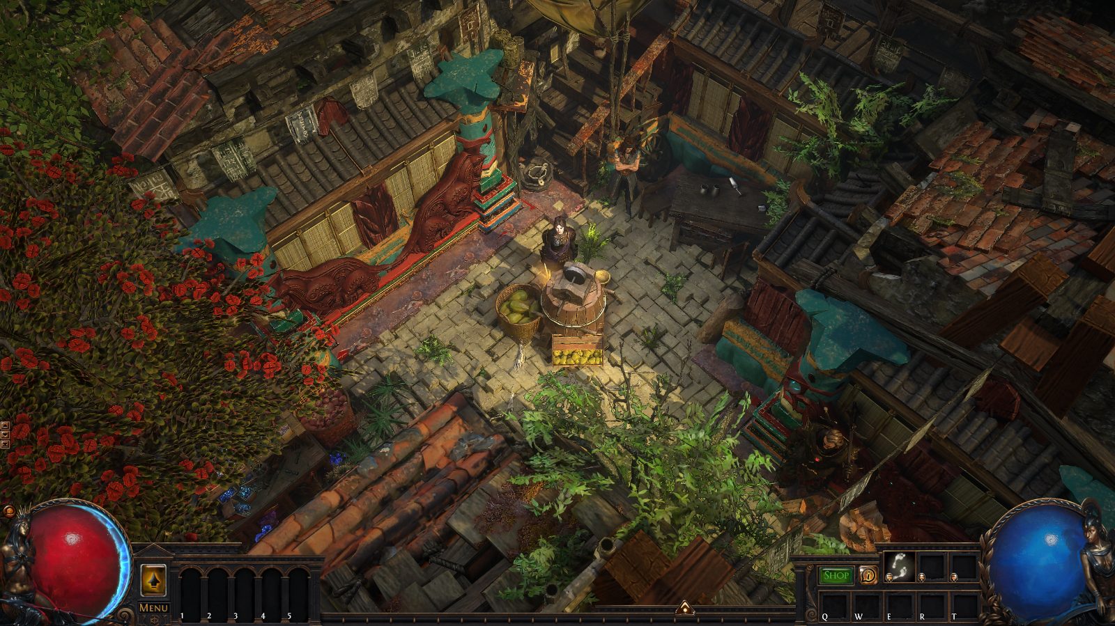 Laotang 🏮, a Path of Exile 1 hideout built in Lush Hideout by arthur-von-schreyer