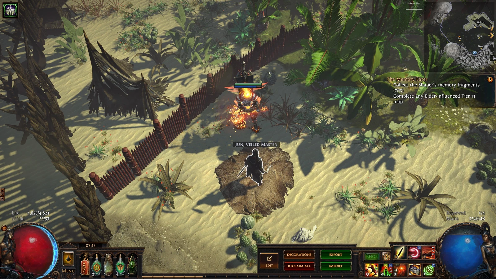 Desert-Mini, a Path of Exile 1 hideout built in Desert Hideout by blashemer