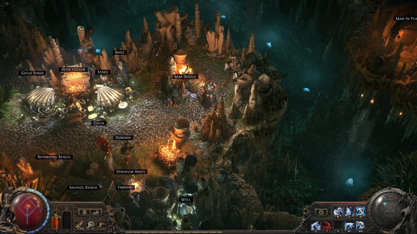 Lithified CCC, a Path of Exile 2 hideout built in Limestone Hideout by searscatalog - screenshot 2