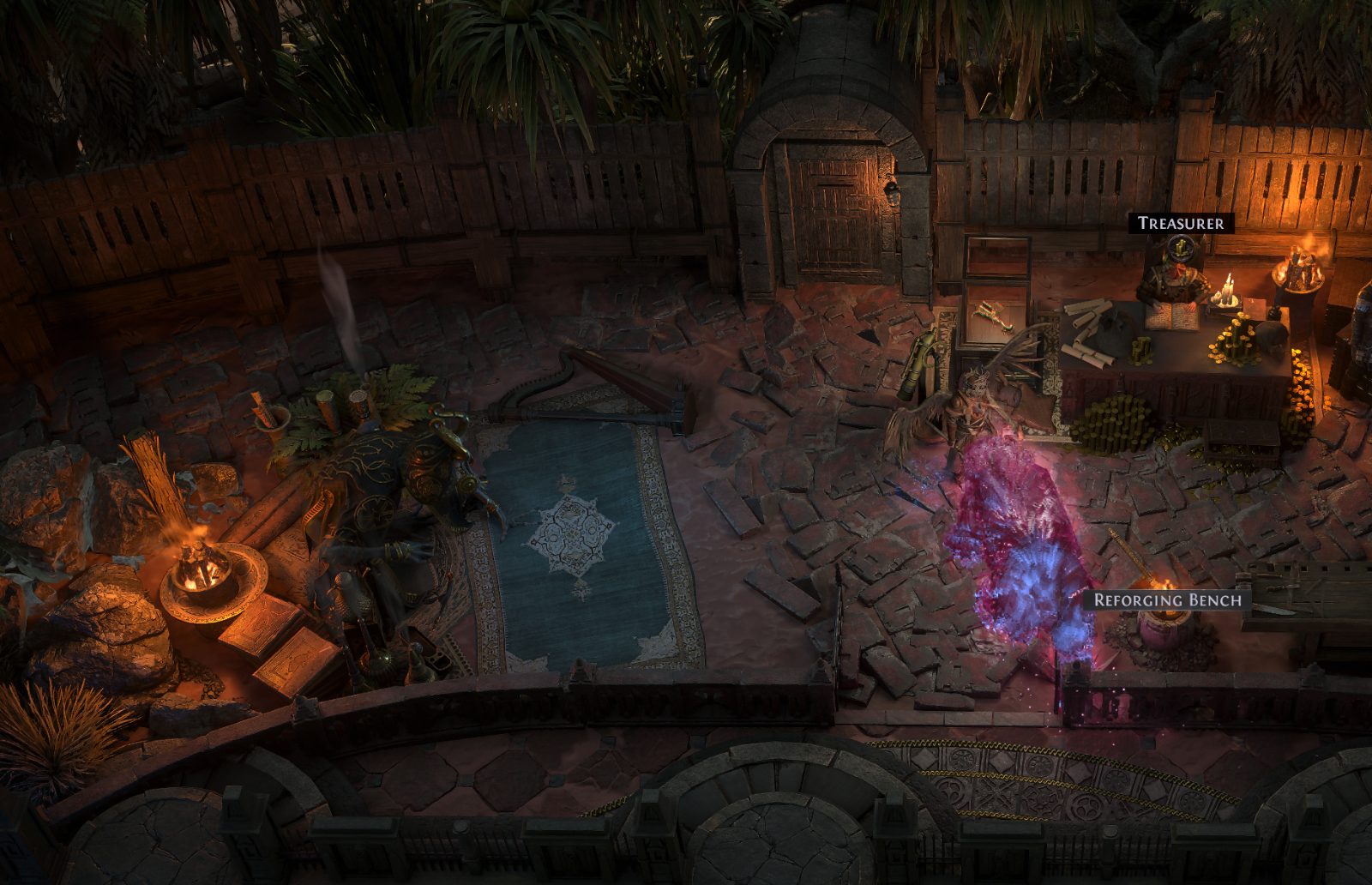 Mortal Wombat, a Path of Exile 2 hideout built in Vastiri Racecourse Hideout by robsafari - screenshot 2