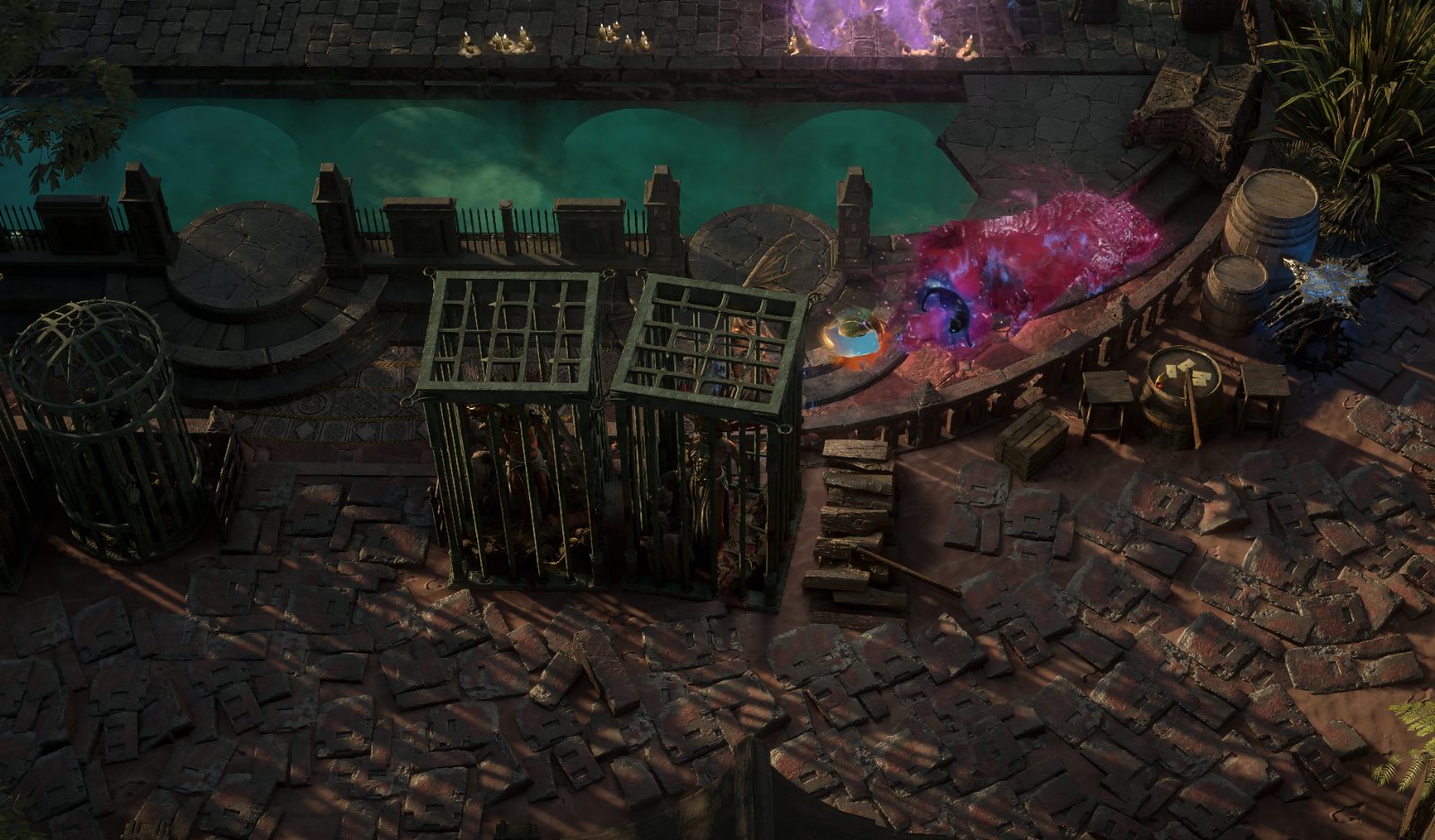 Mortal Wombat, a Path of Exile 2 hideout built in Vastiri Racecourse Hideout by robsafari - screenshot 3