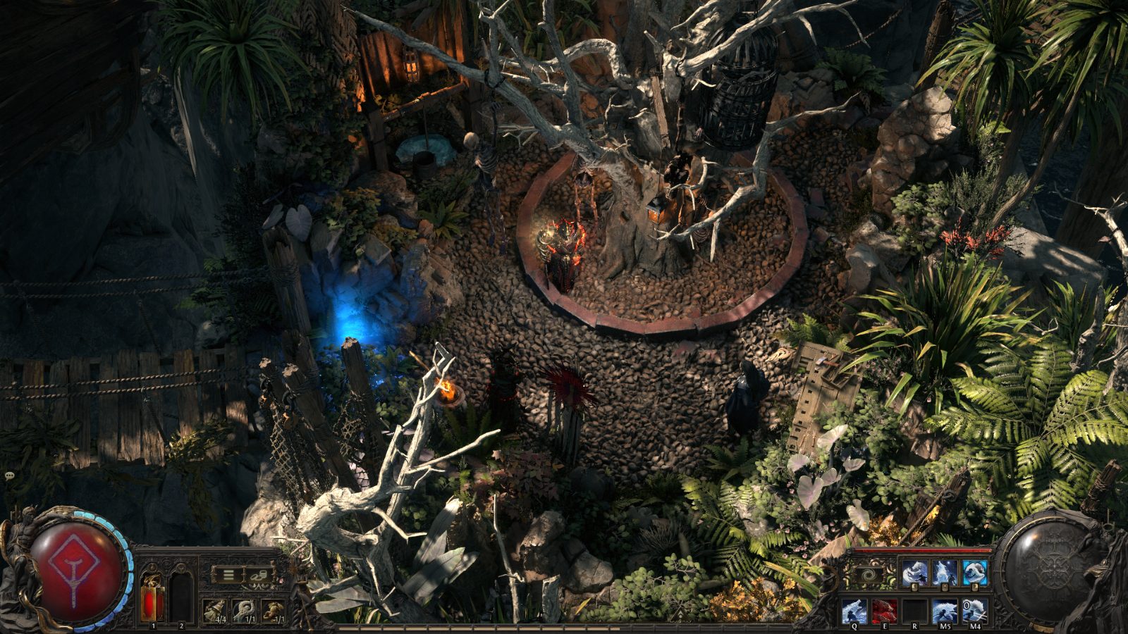 Pirates Exile, a Path of Exile 2 hideout built in Kraken's Cove Hideout by searscatalog