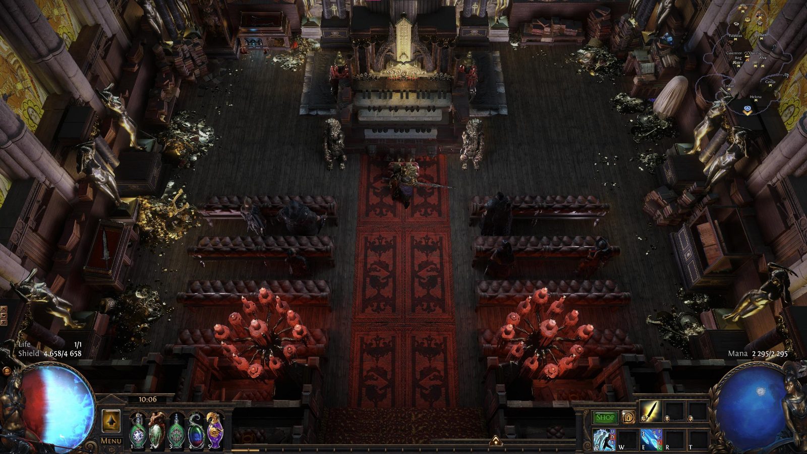 Replica Astral Hold, a Path of Exile 1 hideout built in Atlas Hideout by zuzanne