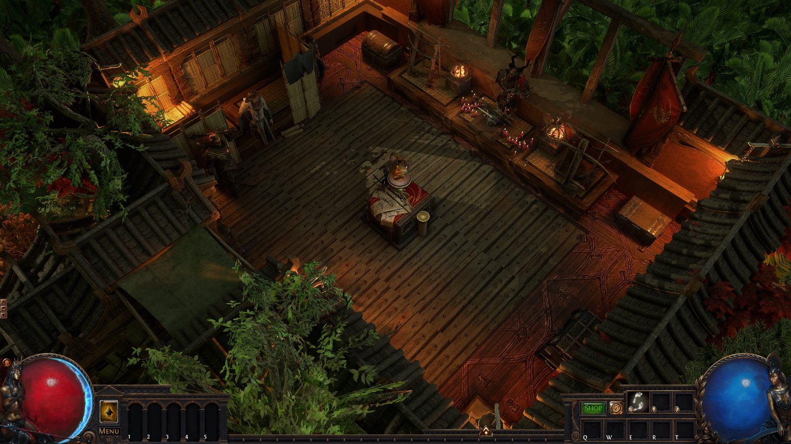 Shogun 🏯, a Path of Exile 1 hideout built in Overgrown Hideout by arthur-von-schreyer