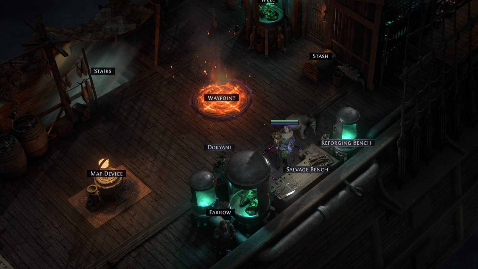 Sovereign Shanty (PoE2), a Path of Exile 2 hideout built in The Sovereign Hideout by den-mkr - screenshot 3