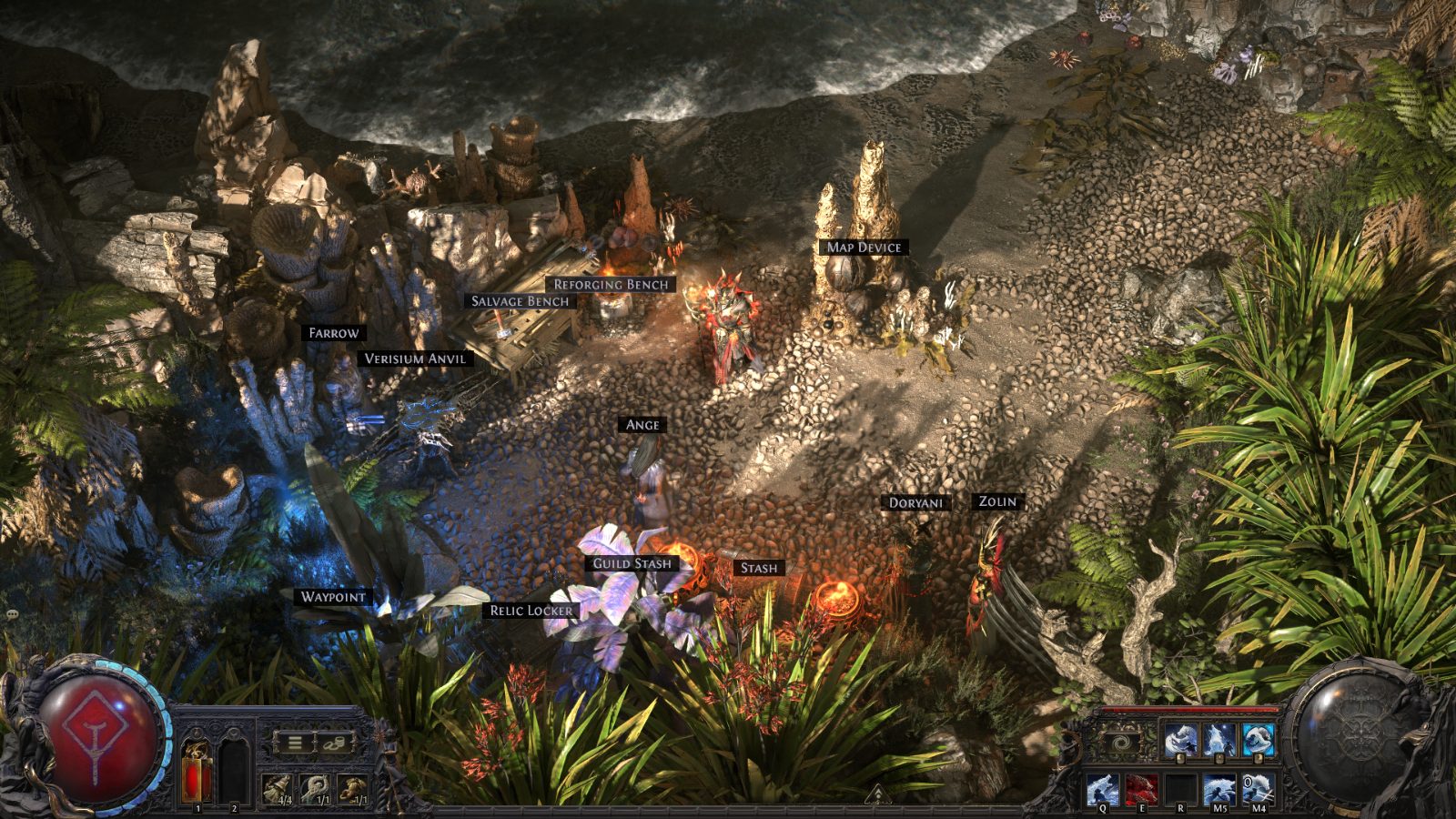 The Other Shoreline, a Path of Exile 2 hideout built in Shoreline Hideout by searscatalog - screenshot 2