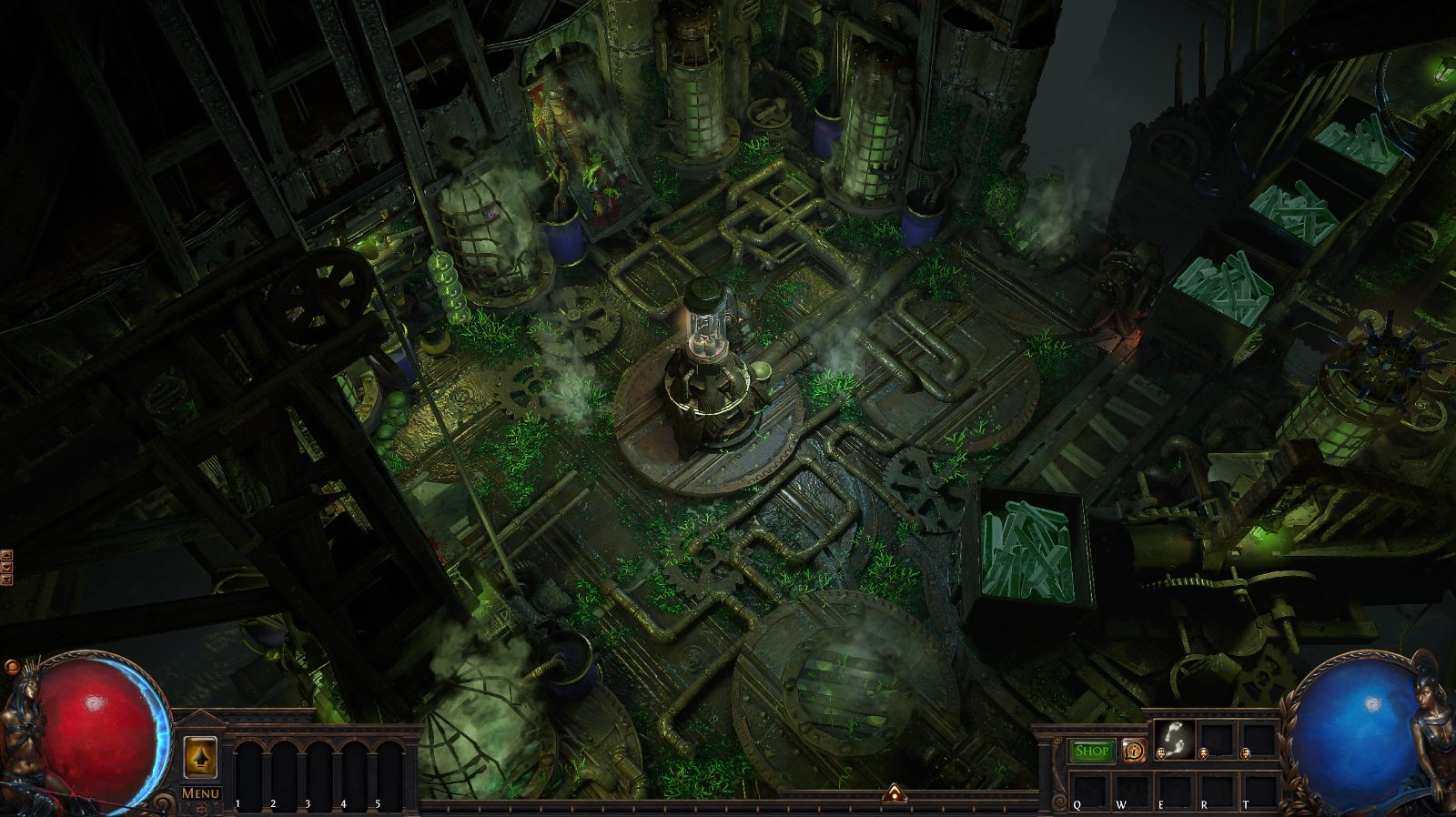 Toxic Laboratory 🧪, a Path of Exile 1 hideout built in Undercity Hideout by arthur-von-schreyer