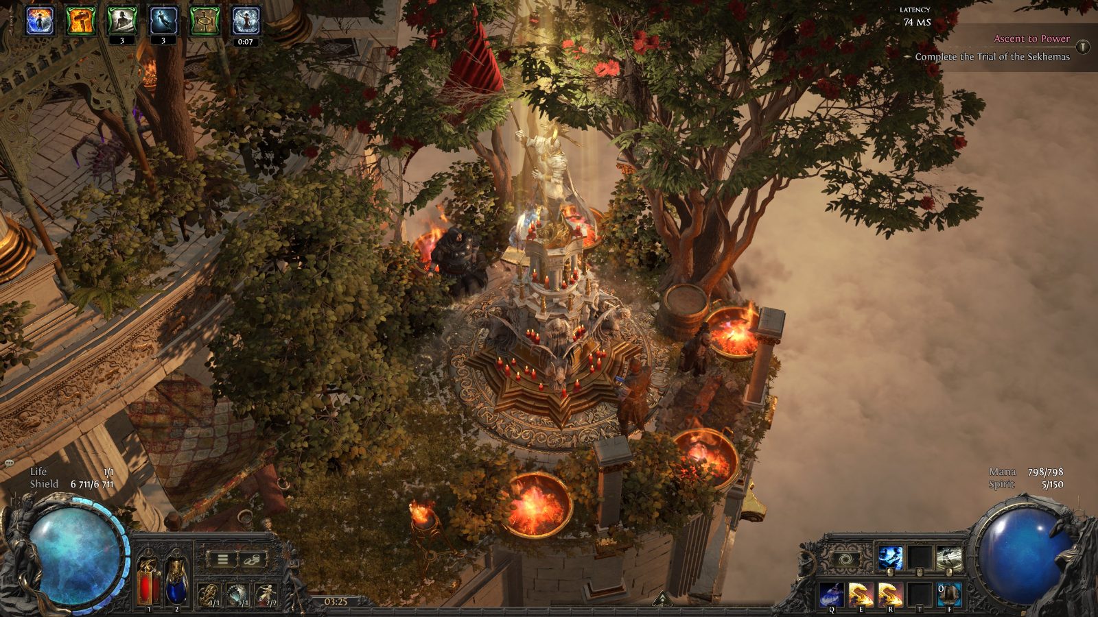 Unholy Plateau ⛧, a Path of Exile 2 hideout by kojira