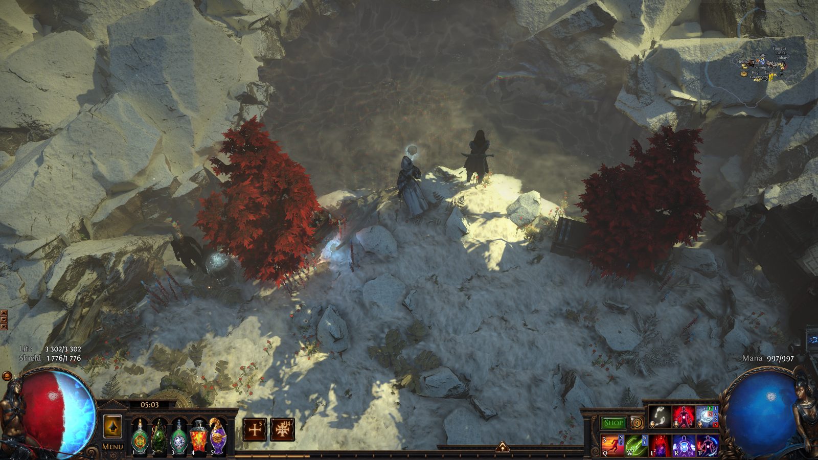 Winter of the World, a Path of Exile 1 hideout built in Desert Hideout by zuzanne